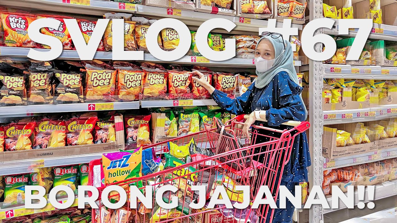 #SVLOG 67: BELANJA BULANAN TAPI KOK JADI JAJAN SEMUA??? | Seviq Febinita