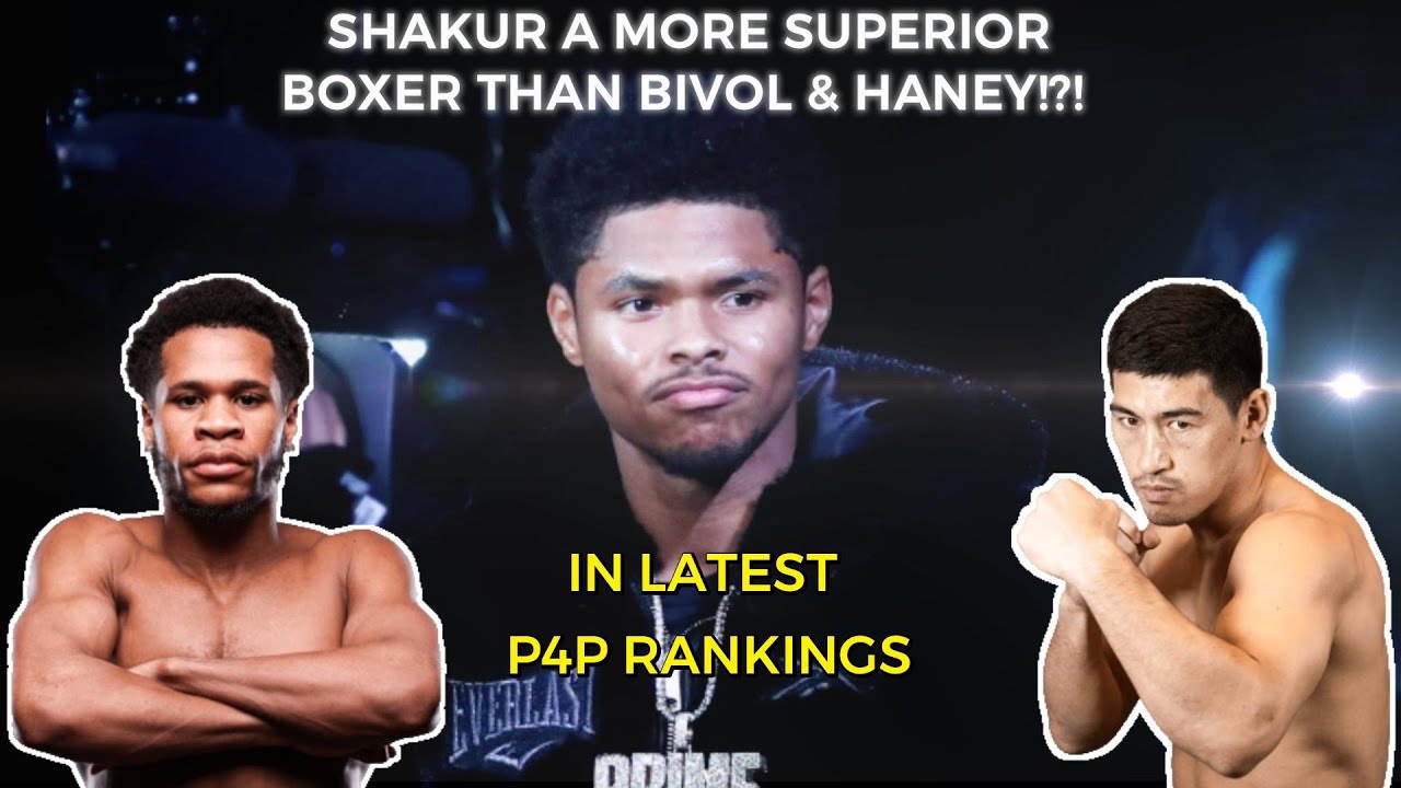 Shakur considered a superior boxer than Bivol & Haney in the latest rankings