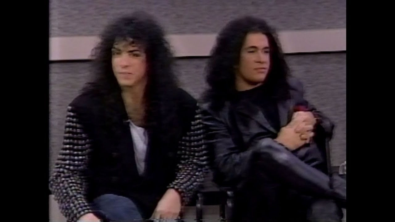 KISS - Paul Stanley & Gene Simmons on Geraldo - 11/25/88 - complete show with commercials