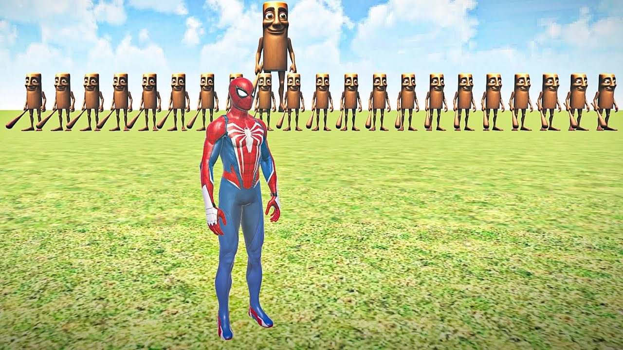 Spider man ko Tung Tung sahur ne gher liya ab kya hoga 😨😮 #game 