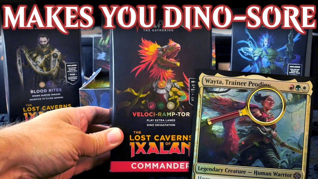 Veloci-ramp-tor MTG Commander box opening Lost Caverns of Ixalan