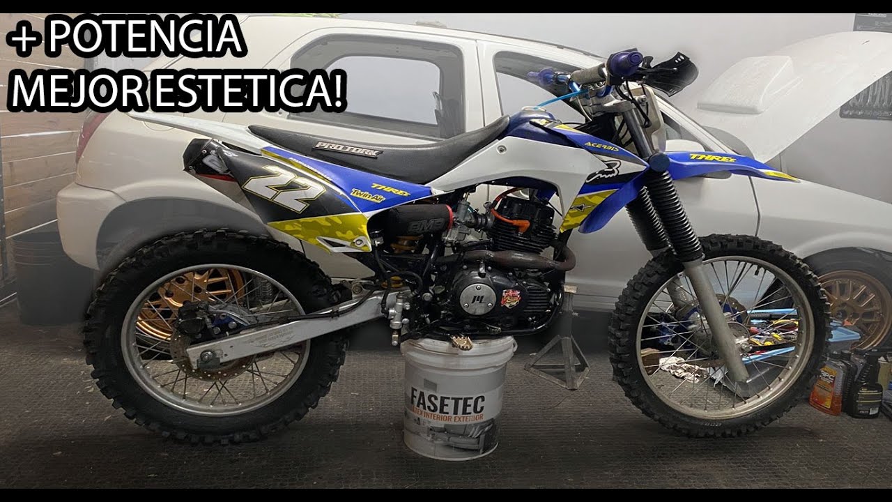QUE FIERROS Y MODIFICACIONES le AGREGAMOS a mi moto PARA ENDURO.