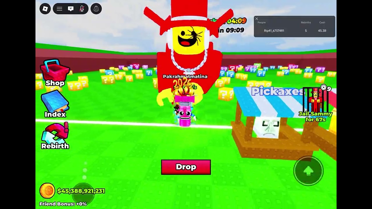 Break a lucky block
