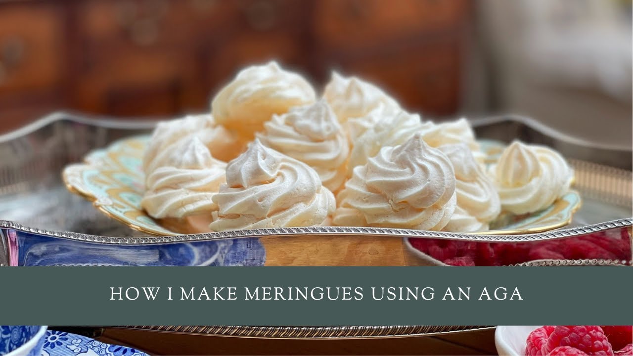 How I make meringues using an Aga