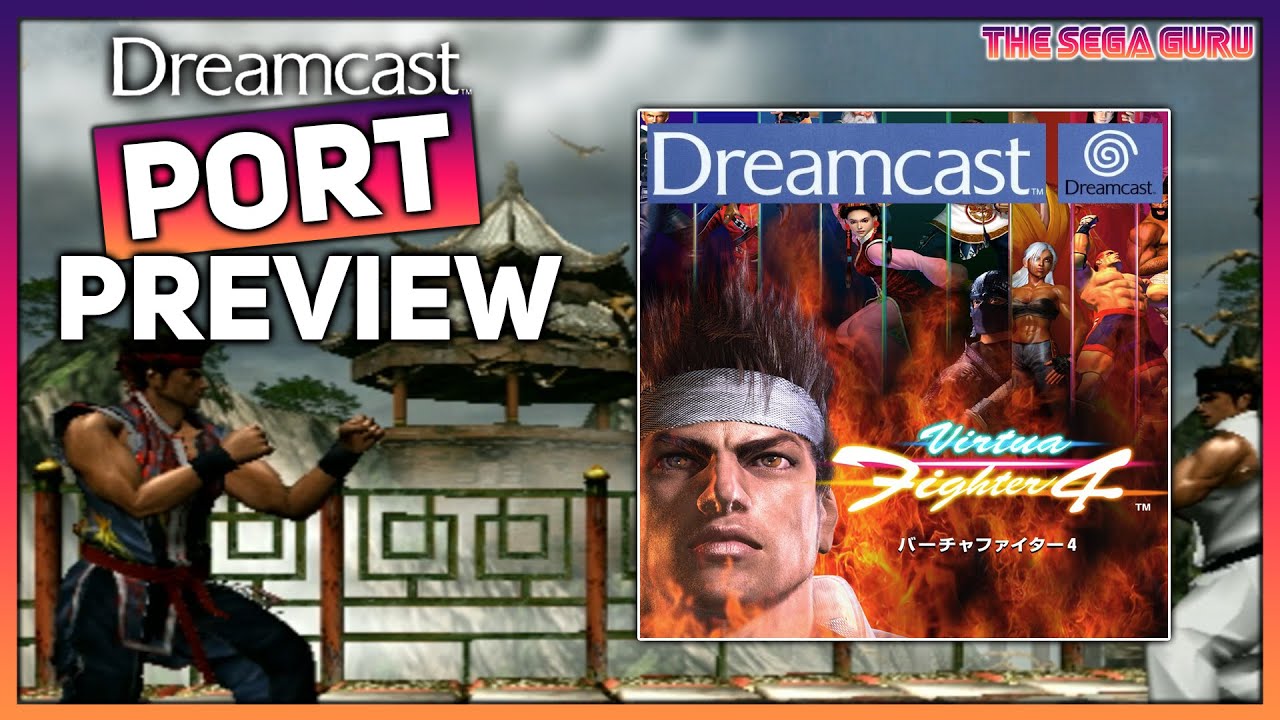 Virtua Fighter 4 для Dreamcast — Espiral доказал, что Dreamcast может отображать Virtua Fighter 4!