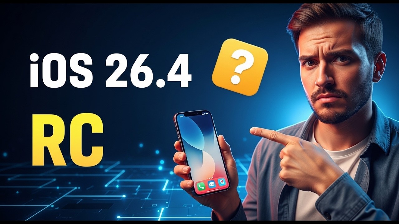 iOS 26.4 RC Что Нового? Обзор iOS 26.4 RC изменений! Ставим или нет?