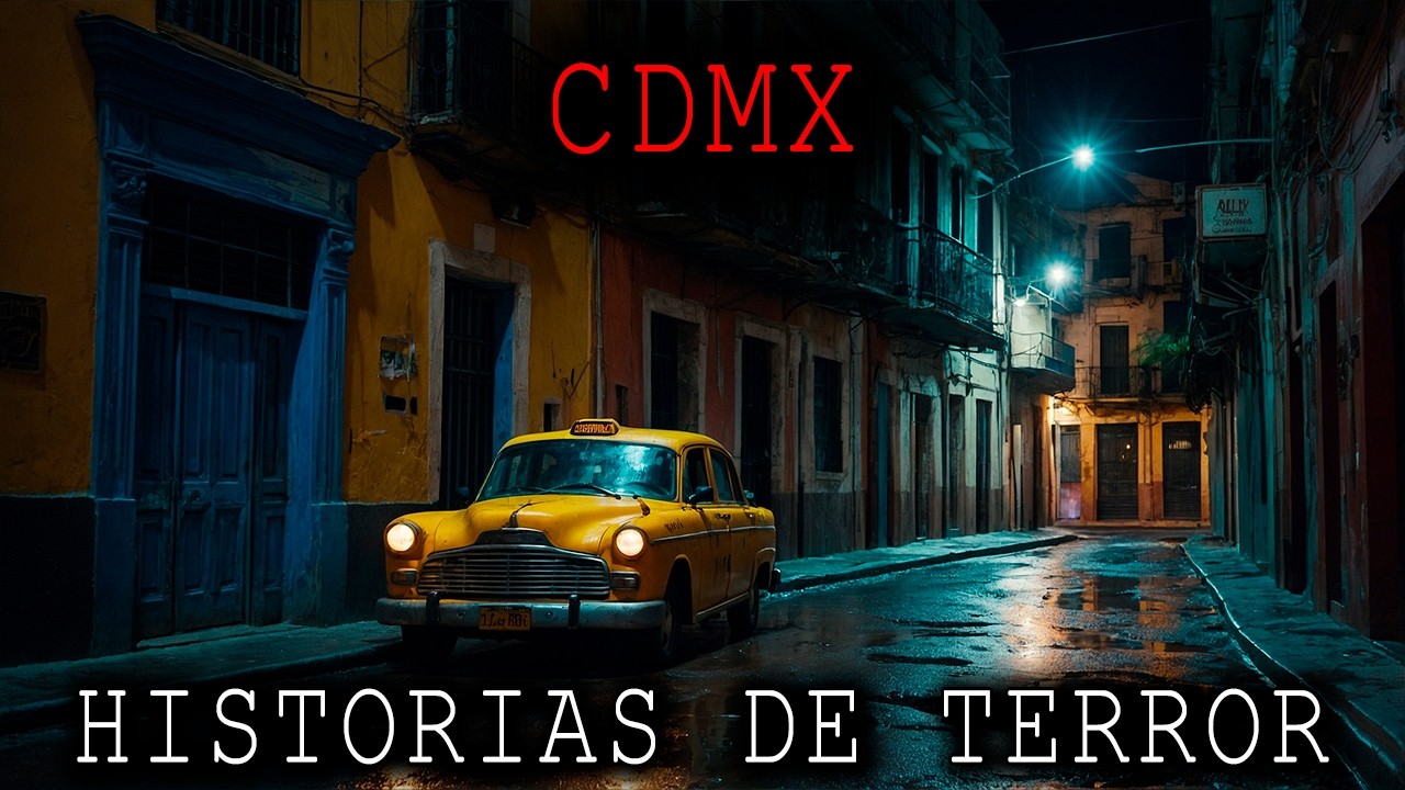 1 HORA DE HISTORIAS DE TERROR DE CDMX MEXICO