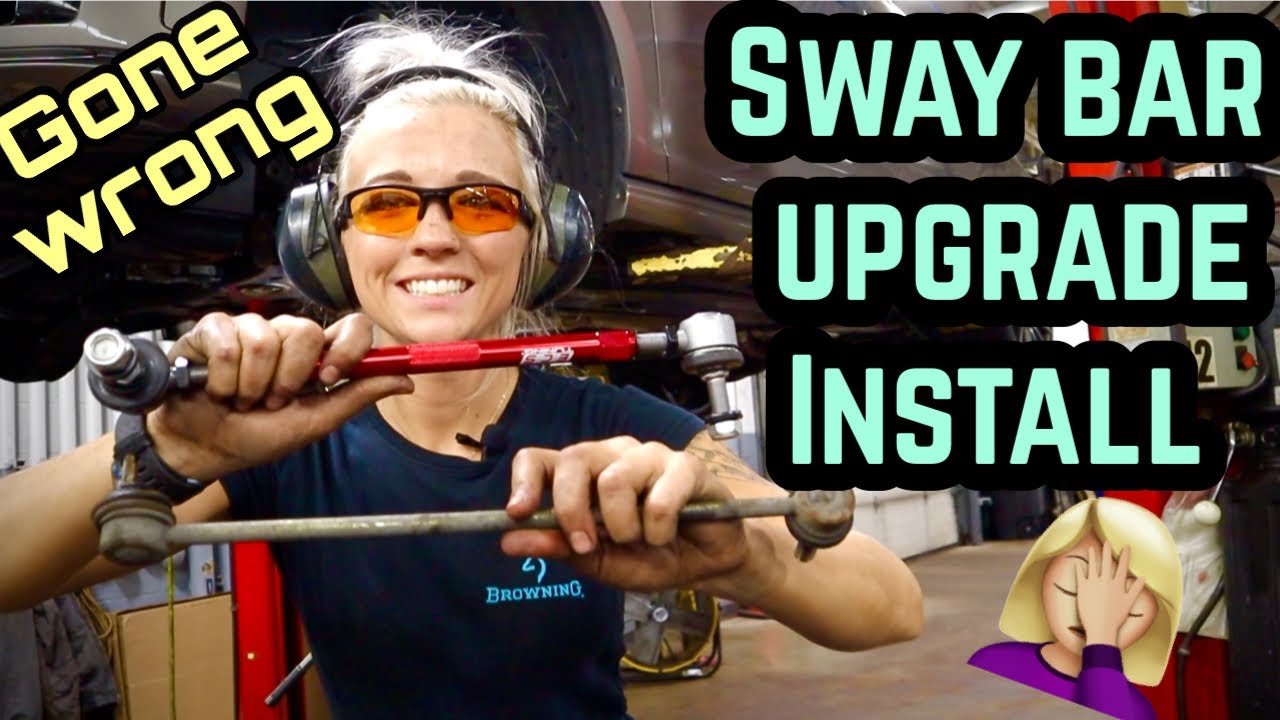 Install Sway Bar Upgrade On My Mk7 Golf R!!