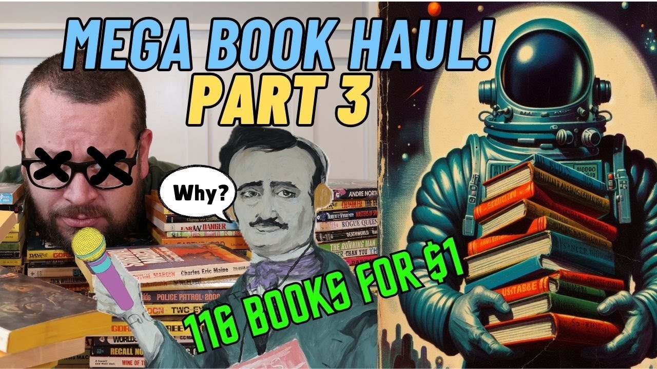 MASSIVE SF Pulp Book Haul part 3