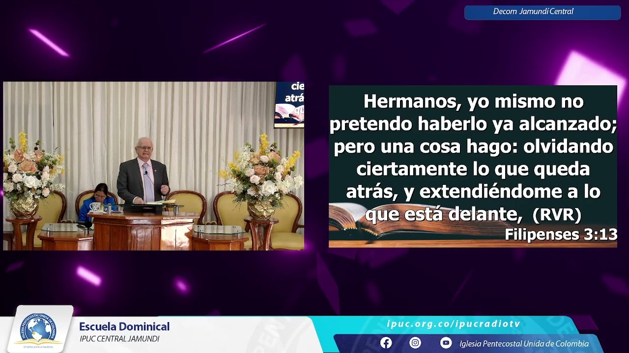 Pastor Elkin Gómez Enseñanza : Propósitos en Dios para este año     2026 ENE 11 IPUC Central Jamundí