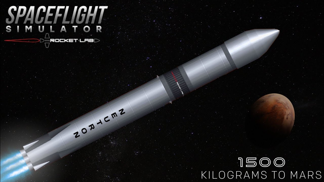 Rocket Lab Neutron Rocket In Spaceflight Simulator