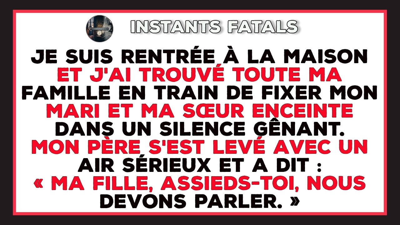 Je Raconte Mon Père Disant « Nous Devons Parler » Après La Trahison Et Ce Qui S’est Passé Après.