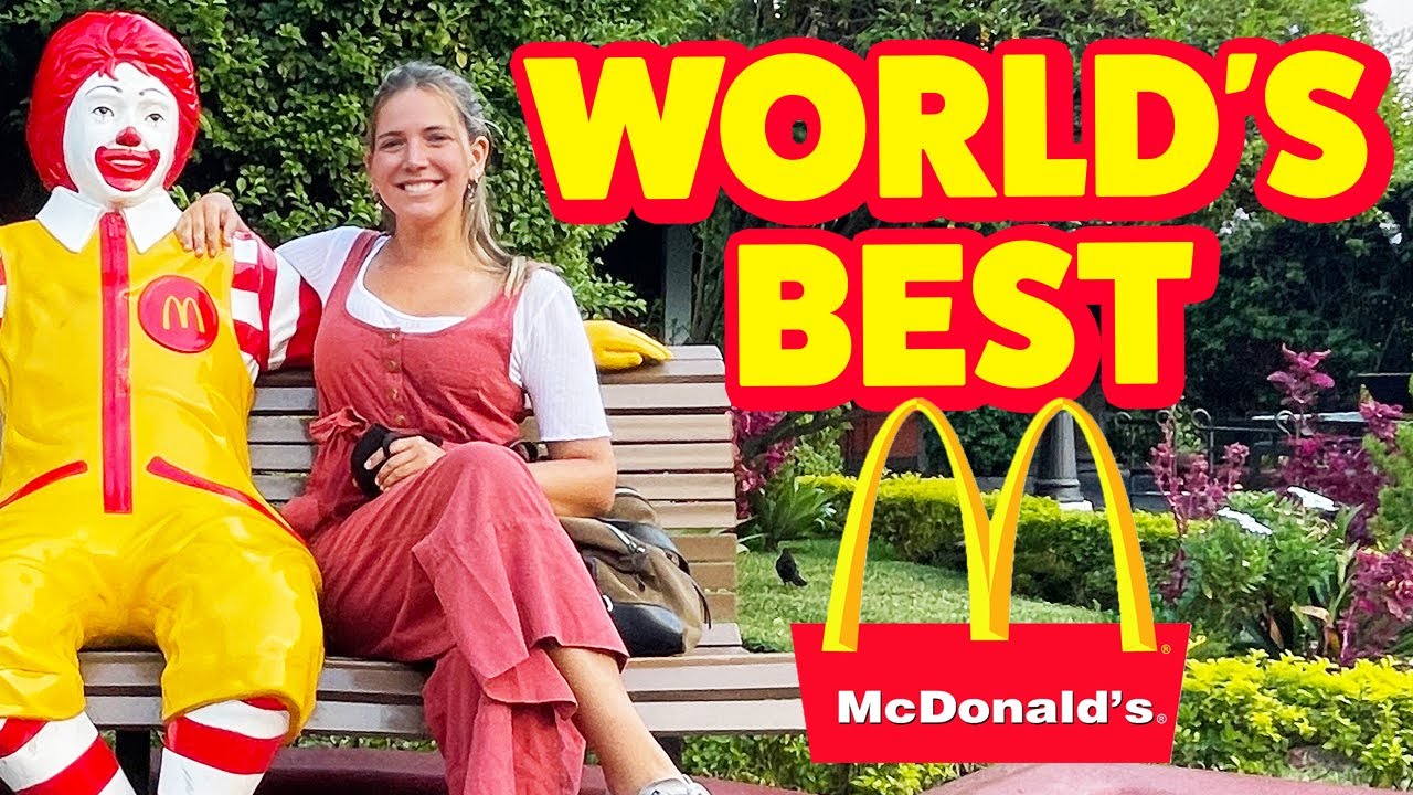 Eating at the MOST BEAUTIFUL McDonald's In The World! | Guatemala