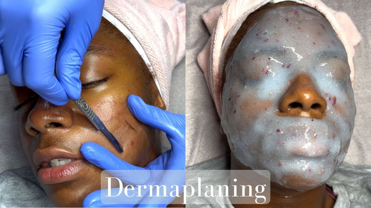 SUMMER READY SKIN & BROWS | DERMAPLANING + HENNA BROWS