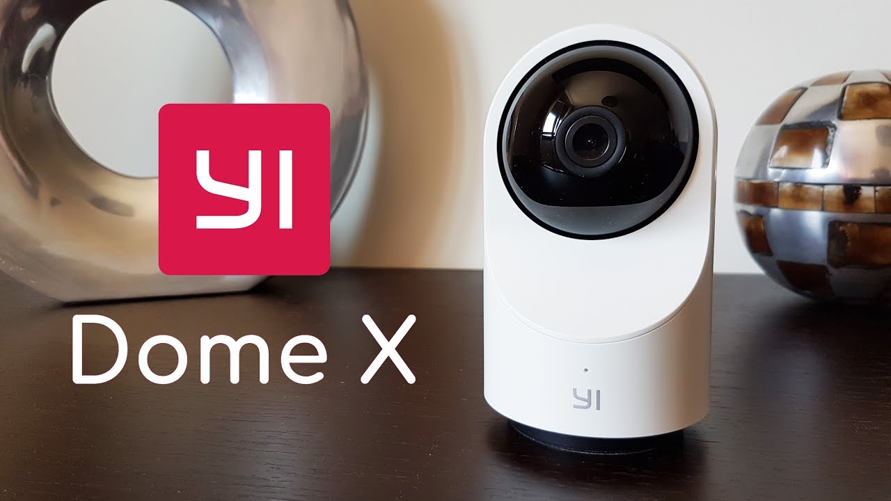 YI DOME X Cámara de Vigilancia WiFi para Interiores con Resolución FullHD 1080P