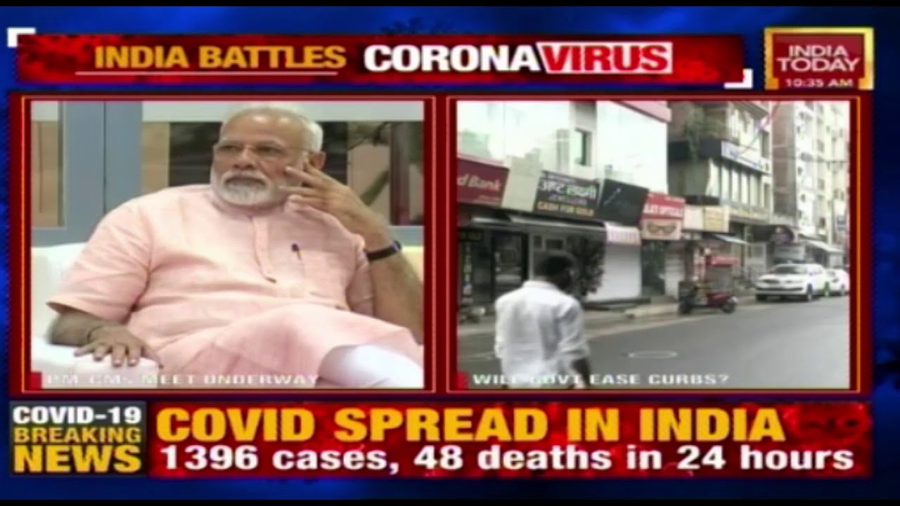 PM Modi's Virtual Meeting With CMs On Exit Plan for Lockdown Underway