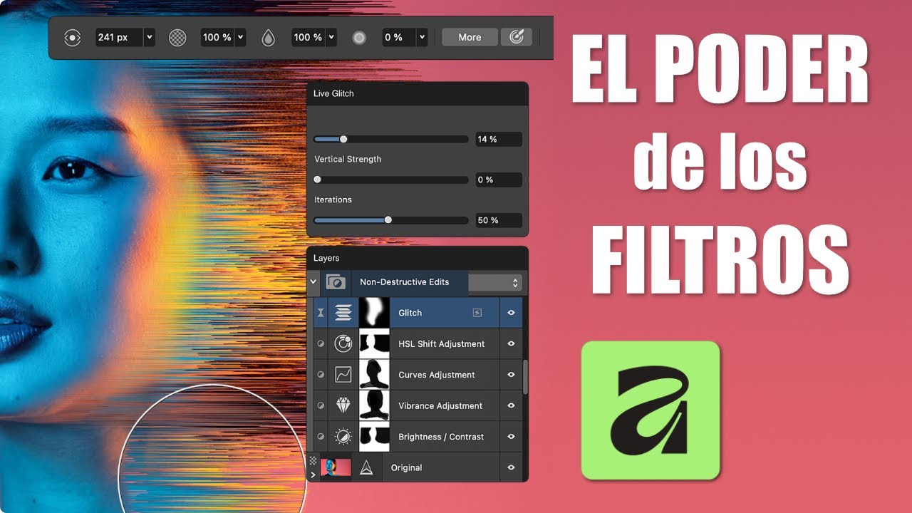 El PODER de las CAPAS y FILTROS en Affinity - Curso de Affinity en tu idioma