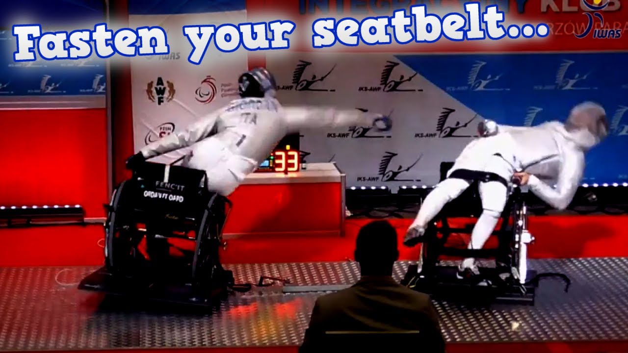 2022 Wheelchair Sabre Fencing Highlights