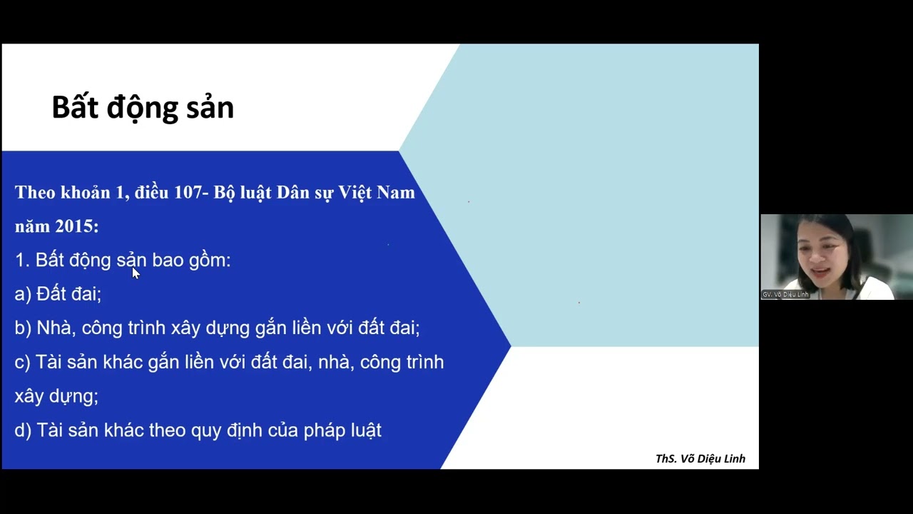 Bài giảng buổi 3 Lớp BĐS K71.2026