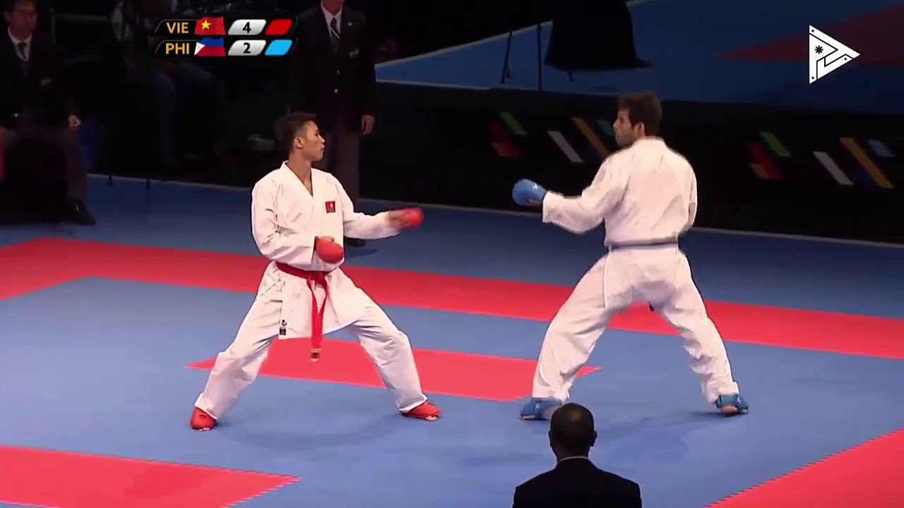 KARATE KUMITE GIỮA TEAM VIET NAM and TEAM PHILIPIN