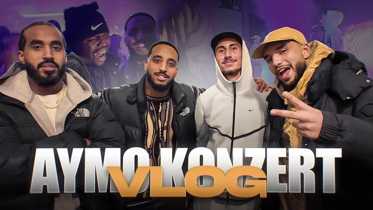 AYMENS ERSTER AUFTRITT IN SEINER HEIMATSTADT NÜRNBERG🎤AYMO KONZERT VLOG | Men1nhos