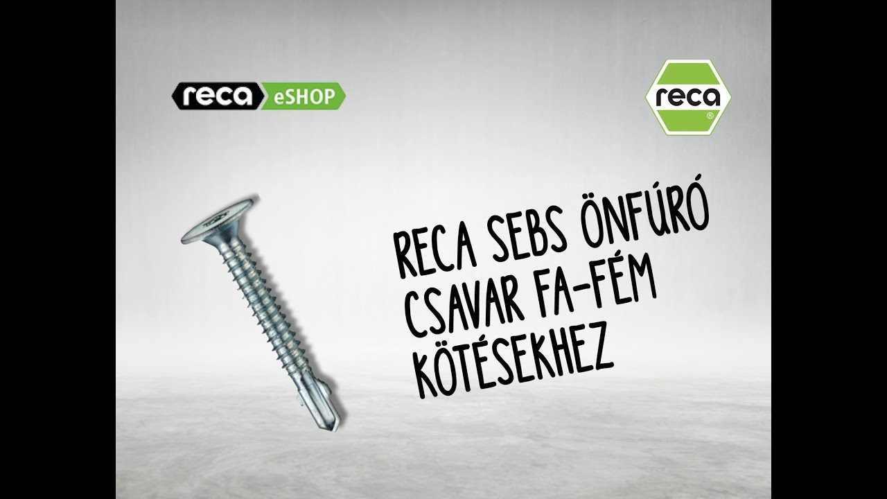RECA-SEBS sz&aacute;rnyas &ouml;nf&uacute;r&oacute; csavar FA-F&Eacute;M k&ouml;t&eacute;sekhez