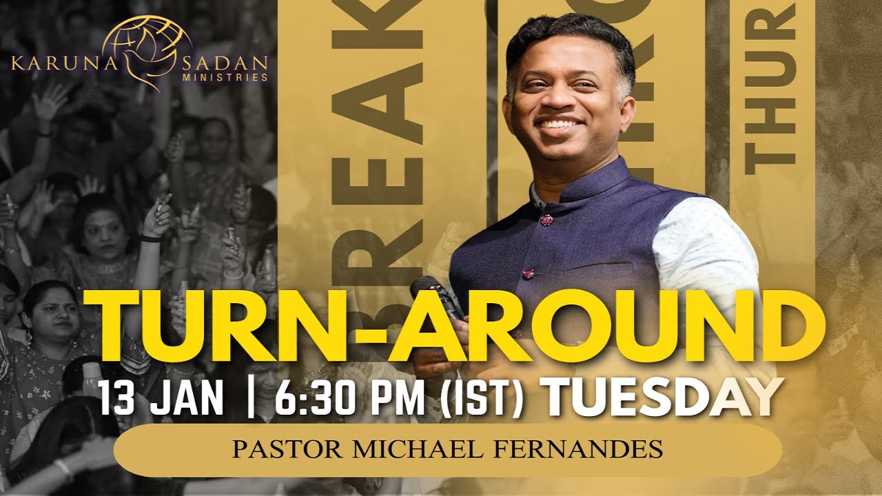 20260113 | KSM | TURN-AROUND Tuesday Service | [ LIVE 🔴 ] Pastor Michael Fernandes