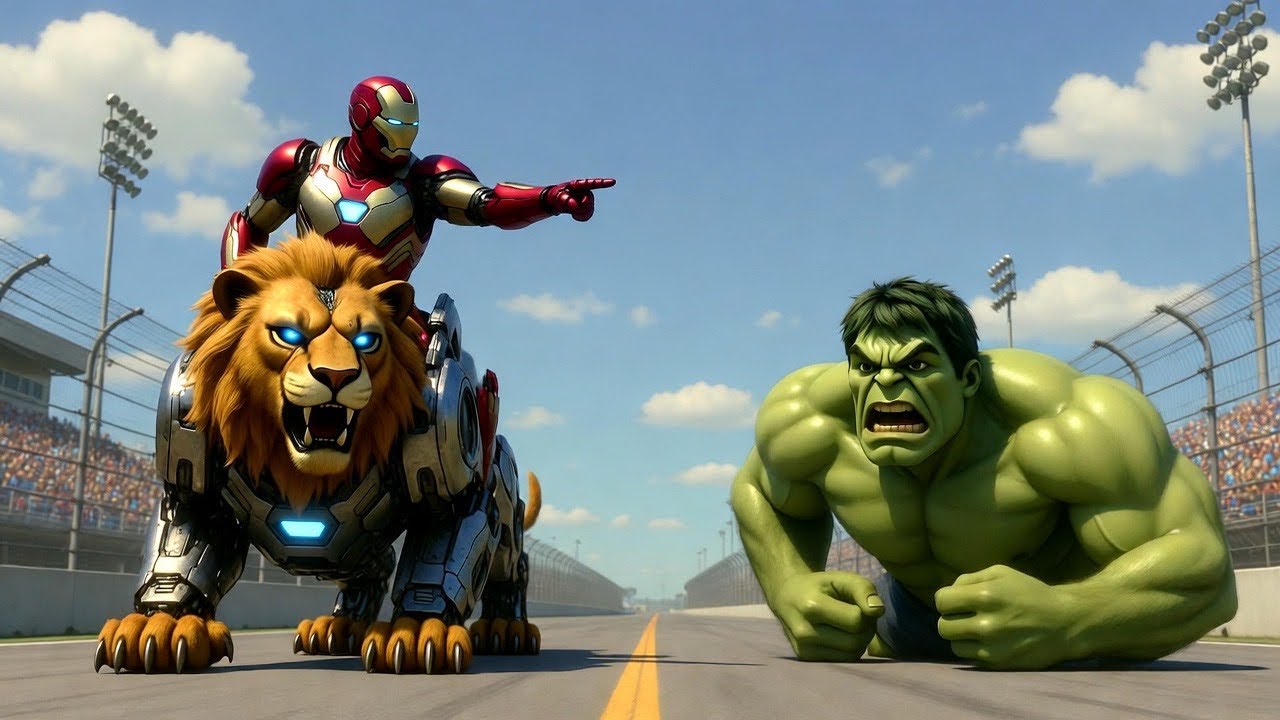 🦁 Ironman Wins The Magic  Lion Racing Championship – Epic Racing Challenge