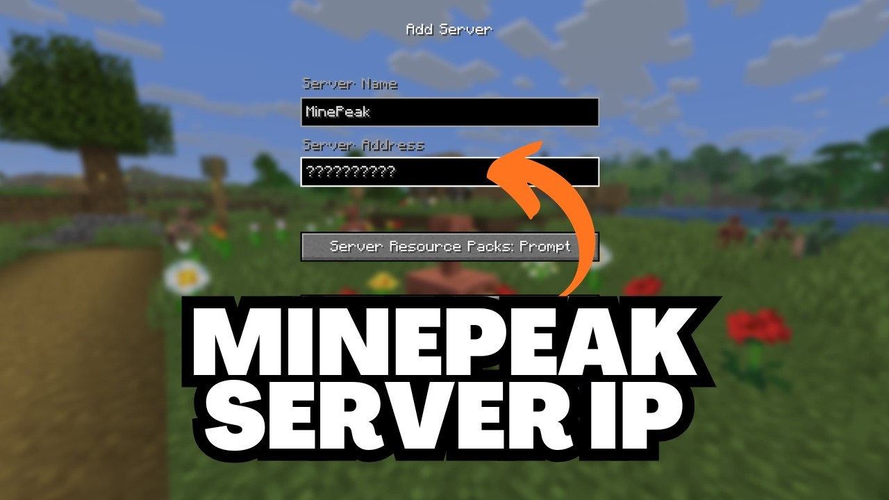 IP-адрес сервера Minecraft MinePeak