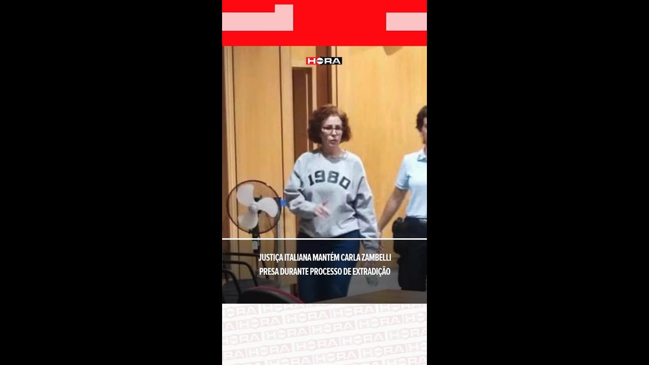 Justi&ccedil;a italiana mant&eacute;m Carla Zambelli presa durante processo de extradi&ccedil;&atilde;o