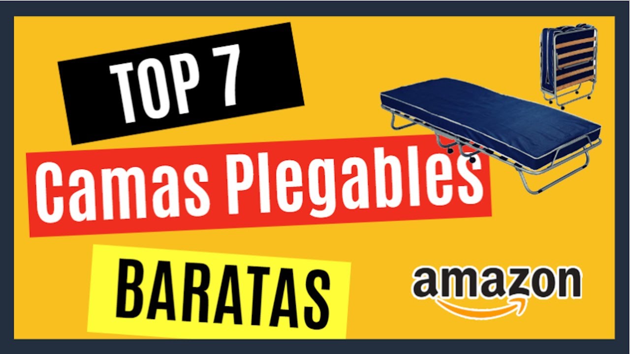 🛏 TOP 7 Mejores CAMAS Supletorias PLEGABLES Baratas de Amazon [CALIDAD PRECIO] Invitados con Ruedas