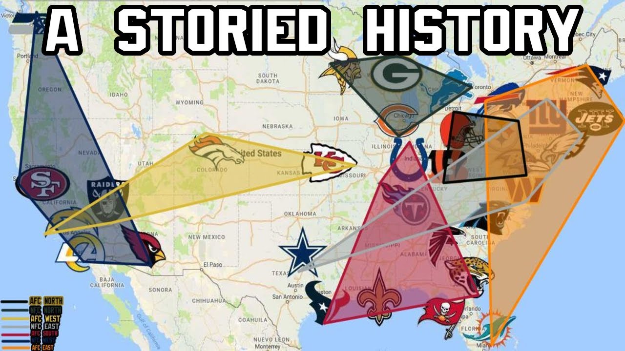 A Complete History | NFL Divisional Alignment