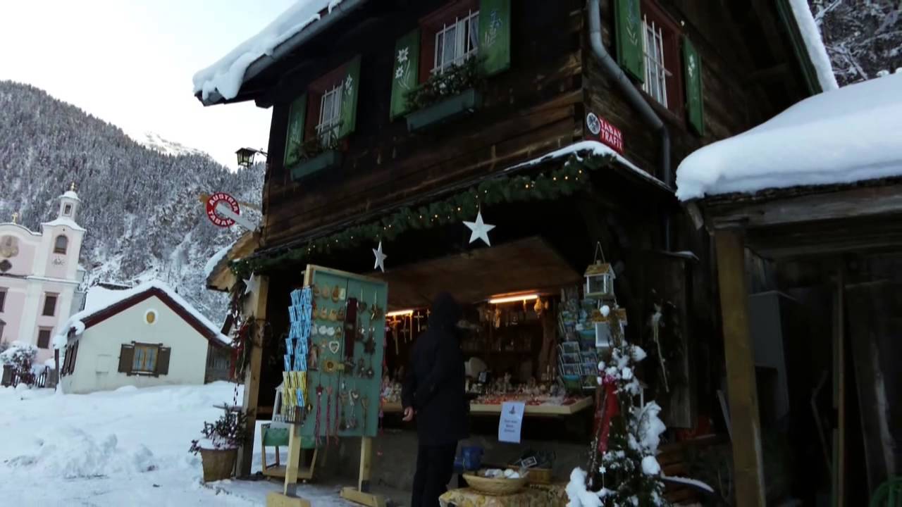 Maria Kirchental im Winter | Mit dem Schlitten ins Tal