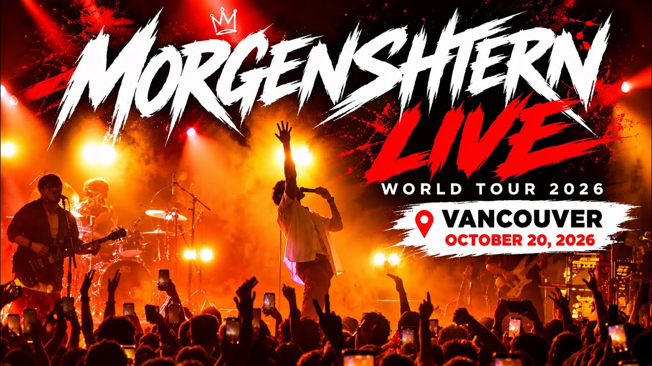 MORGENSHTERN LIVE | world tour 2026 | Vancouver | october 20 | 4K HDR