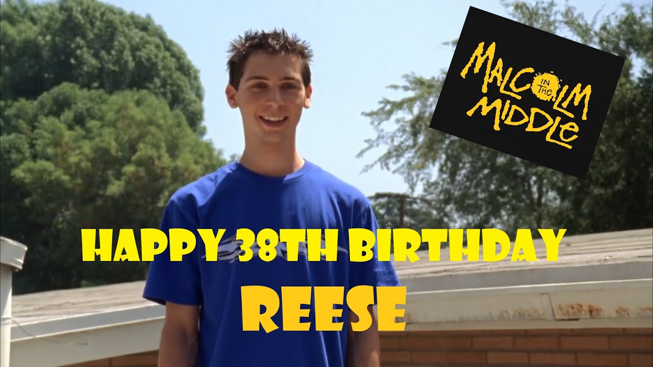 Happy 38th Birthday Reese (Justin Berfield)