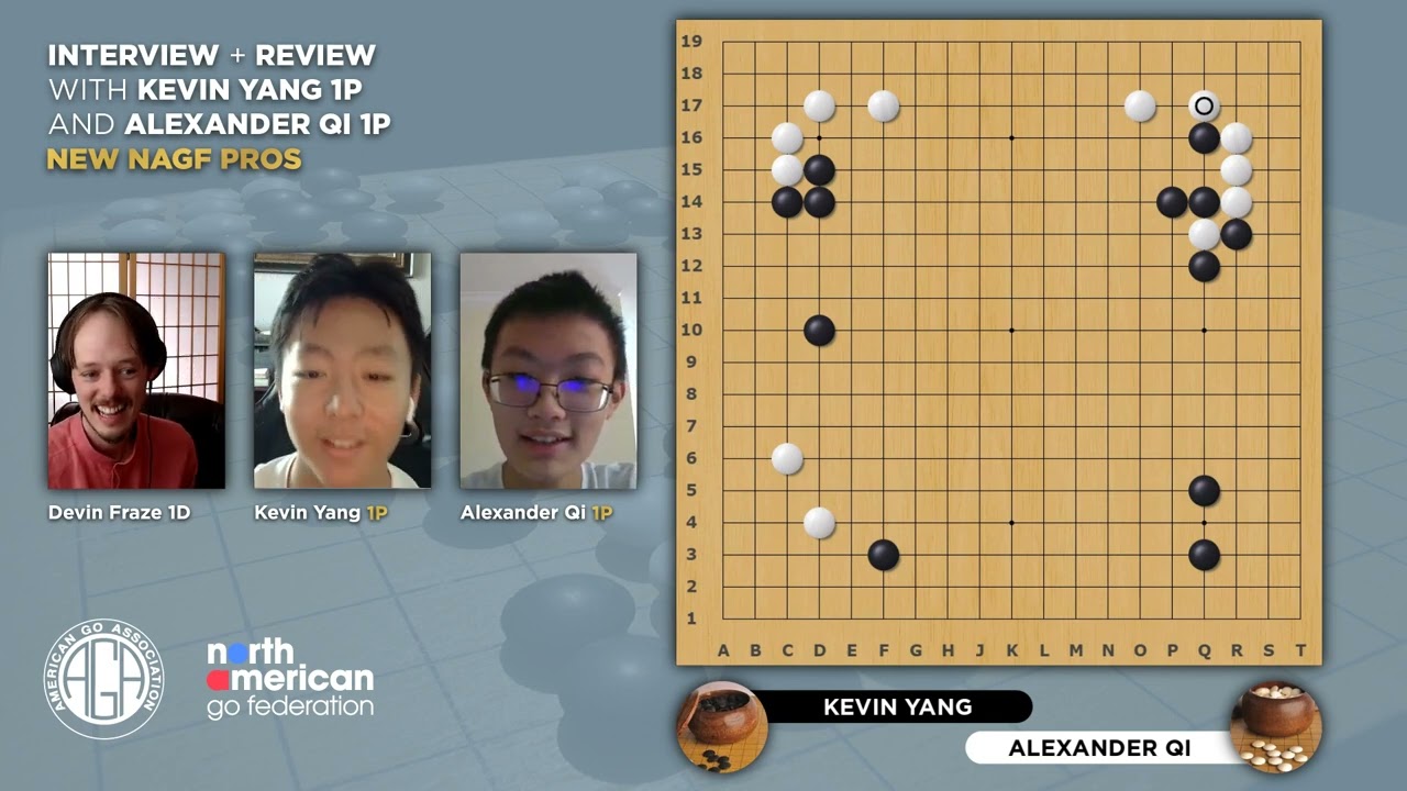 Interview and Game Review with Kevin Yang 1P and Alexander Qi 1P