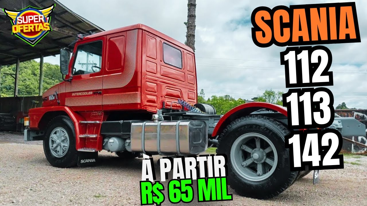 SCANIA-QUALIFICADO-A-VENDA-VÁRIOS-MODELOS-À-PARTIR-DE-65-MIL-#scania113-#scania142-#qualificado