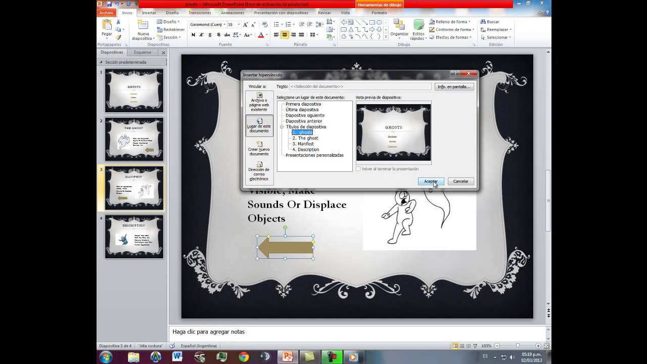Hipervinculo PowerPoint
