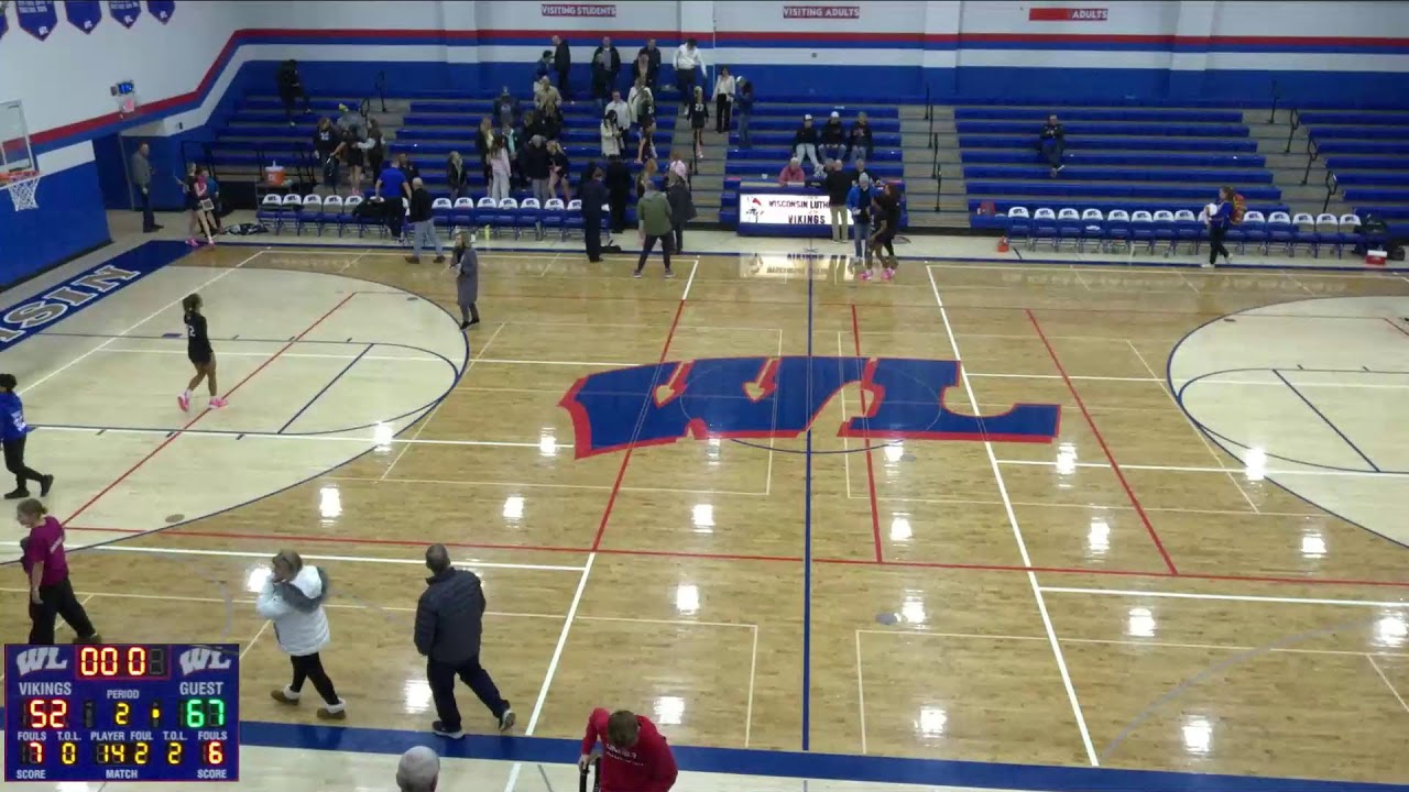 Girls V Basketball: Wisconsin Lutheran vs. Whitefish Bay 2026-01-14