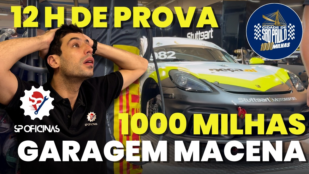 SP OFICINAS INSIDE - “12 HORAS DE interlagos! 🔥 Bastidores Mil Milhas - a saga da Garagem Macena”