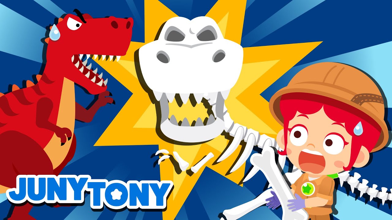 Paleont&oacute;logos | F&oacute;sseis de Dinossauros | Profiss&otilde;es | M&uacute;sica Infantil | JunyTony em Portugu&ecirc;s