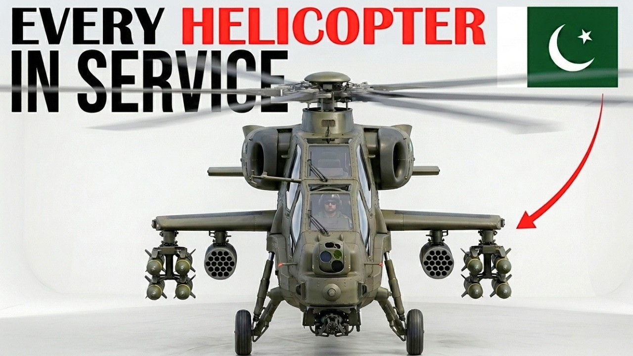 EVERY Pakistani Helicopter in Service Explained