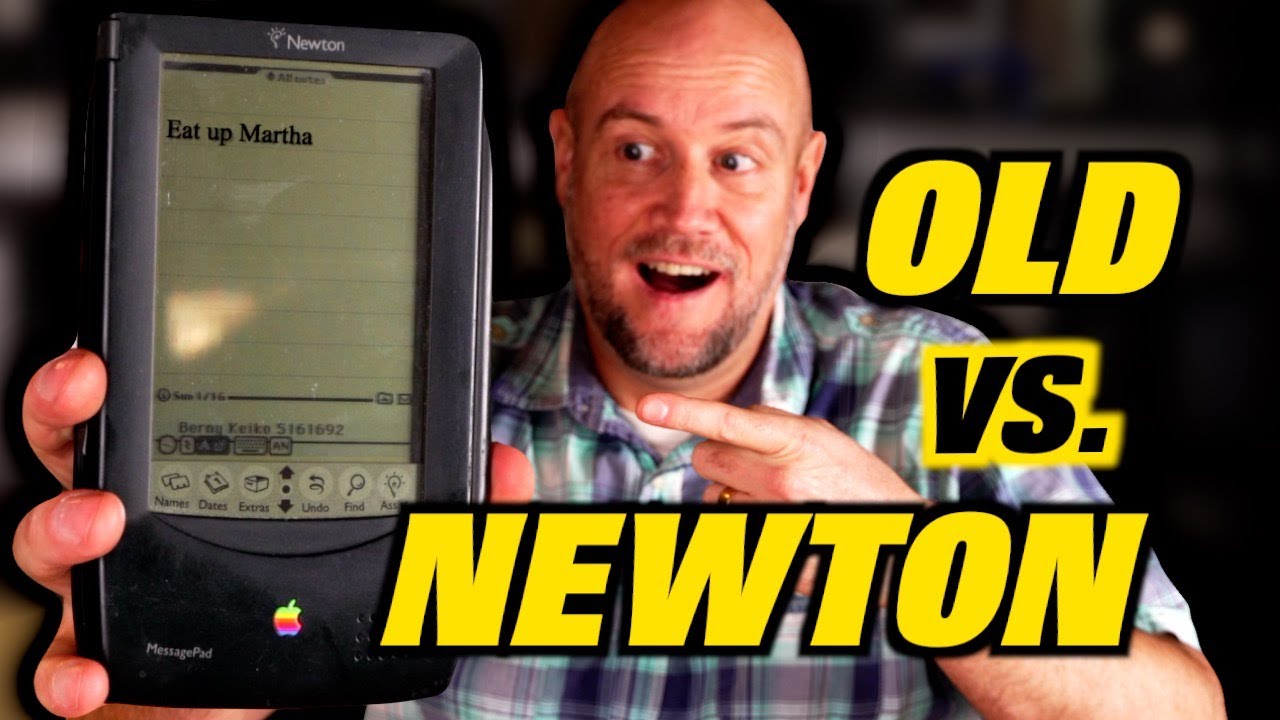 Original Apple Newton from 1994 Repair and Review - Is it actually as bad as they say?