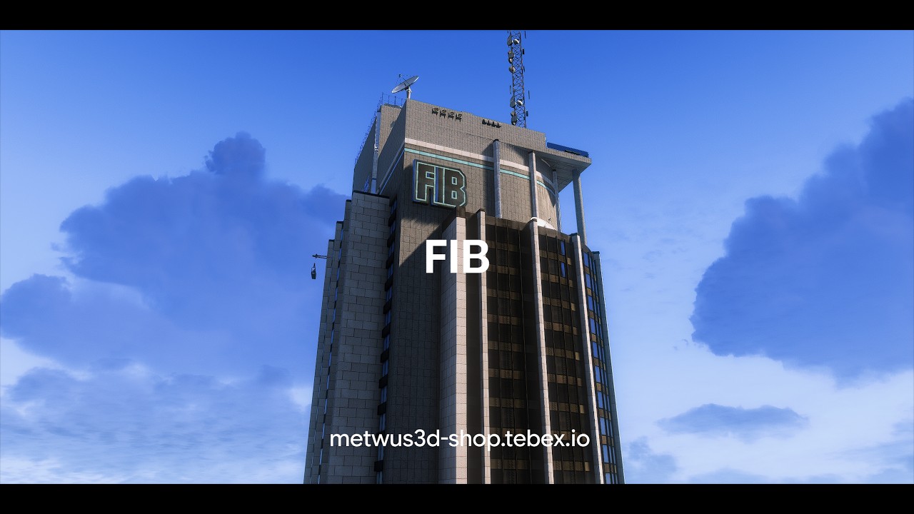 GTA 5 | FiveM Maps | FIB Police Department | MLO Interior