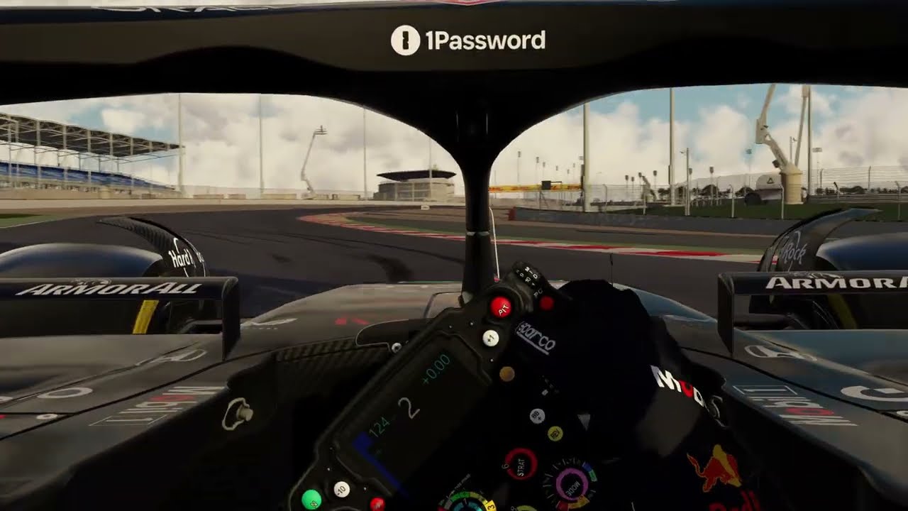 Assetto Corsa Max Verstappen pre-season testing Red Bull RB 21