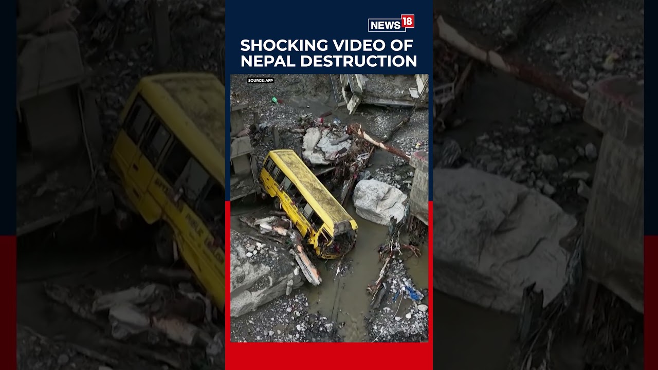 Nepal Flood Horror Caught on Camera: Massive Wall of Water Destroys Villages | 700+ Dead | News18