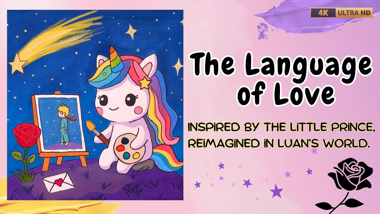 Luan and the Paper Rose | The Little Prince’s Rose and the Language of Love | Bedtime Story