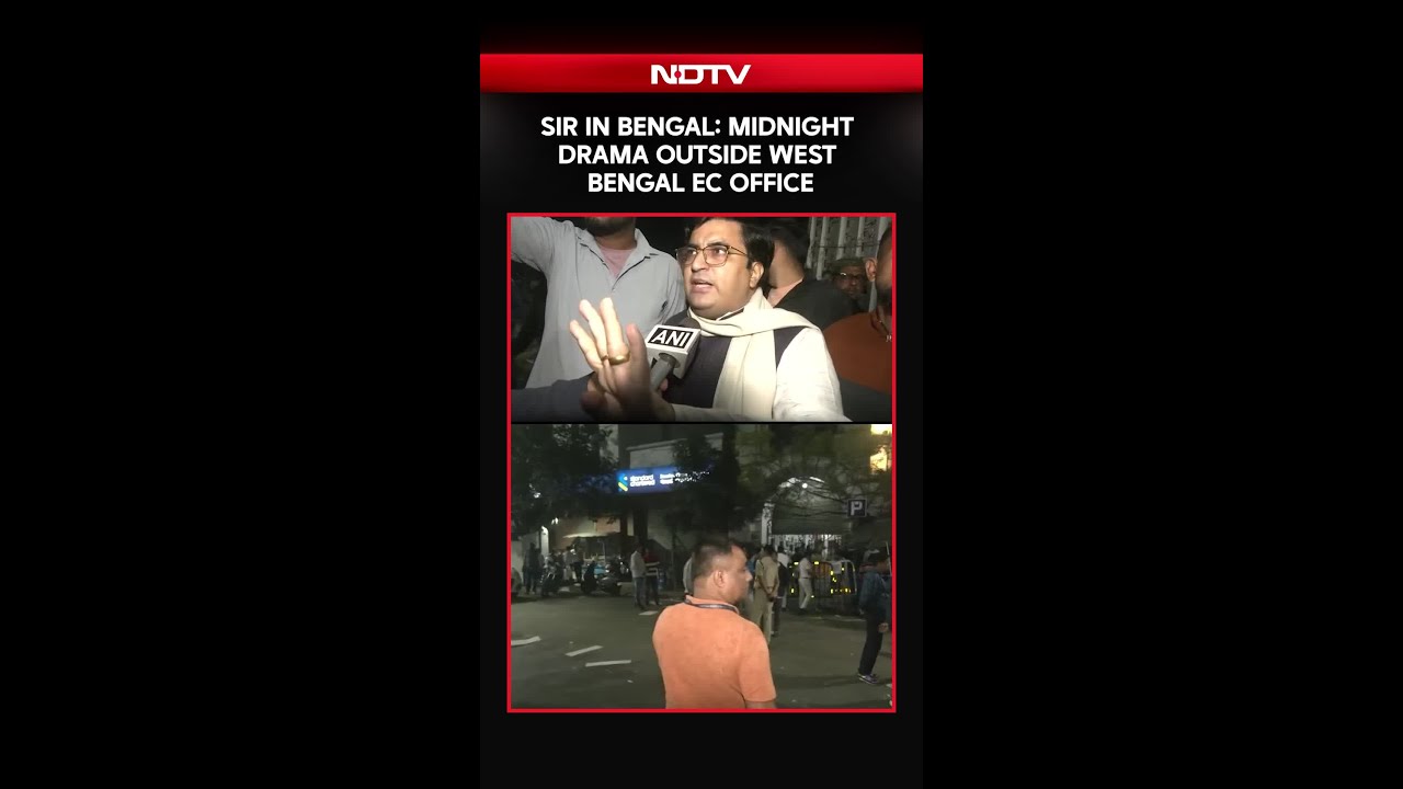 SIR In Bengal: Midnight Drama At West Bengal Election Commission Office Over SIR