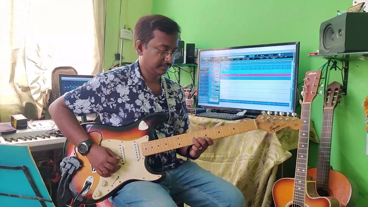 RETURN TO THE ALAMO  I SHADOWS I RAJDEEP I GUITAR COVER