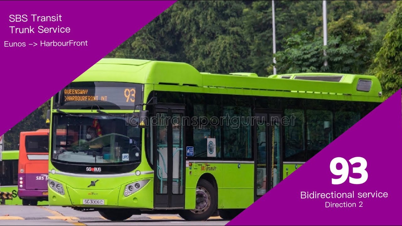[VERSION 3 REWIND] SBST | Trunk Service 93 Route Visual (Direction 2)